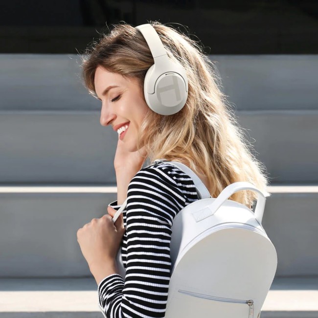 Haylou S35 ANC Beyaz KulakÜstü Bluetooth 5.2 60 Saat Pil Ömrü Kablosuz Kulaklık (Haylou Türkiye Garantili) - Thumbnail