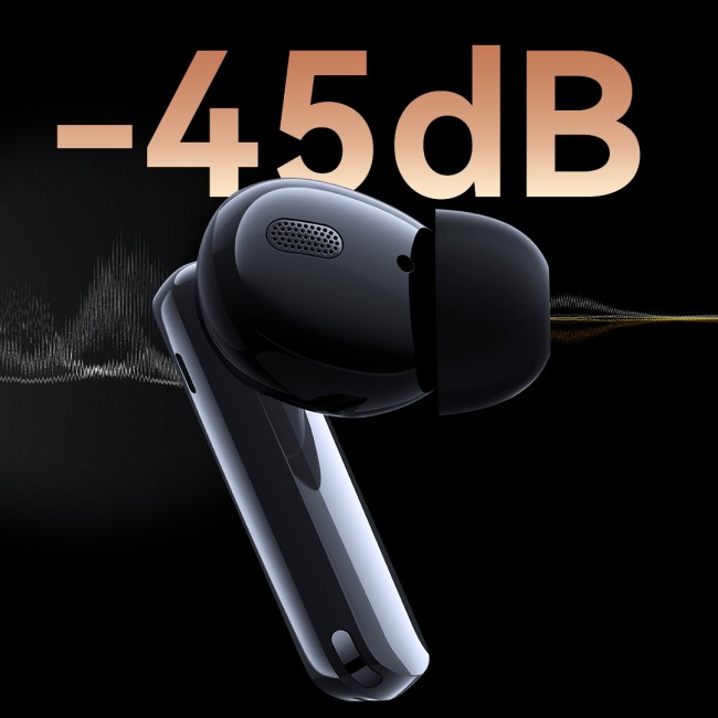 Haylou W1 ANC Gümüş Hi-Fi Sound Bluetooth 5.3 App Kontrolü Kablosuz Kulaklık (Haylou Türkiye Garantili) - Thumbnail