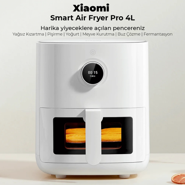 Xiaomi Smart Airfryer Pro 4L Outlet (Teşhir Ürünü) - Thumbnail
